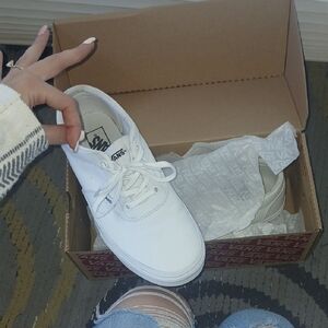 Vans White Classic Sneakers